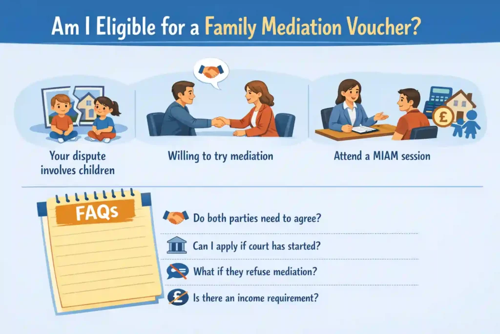 Am I Eligible for a Family Mediation Voucher Derbyshire?