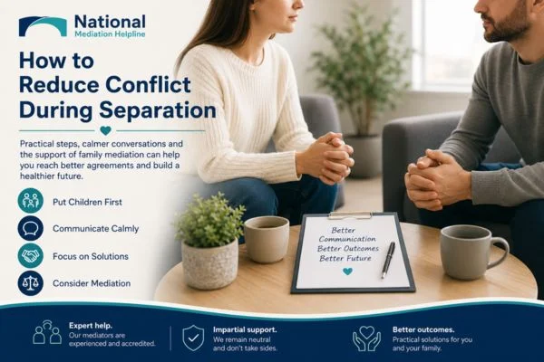 Reduce Conflict During Separation Derbyshire